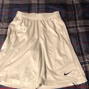 White Nike Shorts